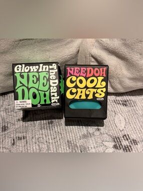 Needoh Cool Cats Kids Toy Putty - Teal, Green
